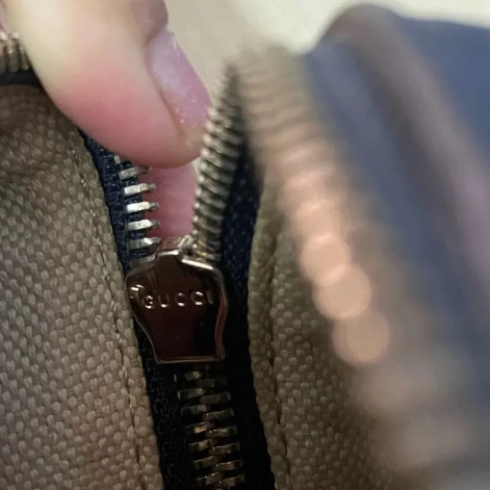 GUCCI Web Boston Striped Bag Leather - Picture 9 of 13